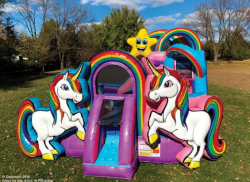 Unicorn Bounce and Slide Combo