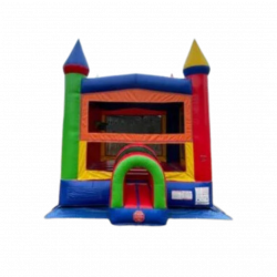 Rainbow Castle Bounce House