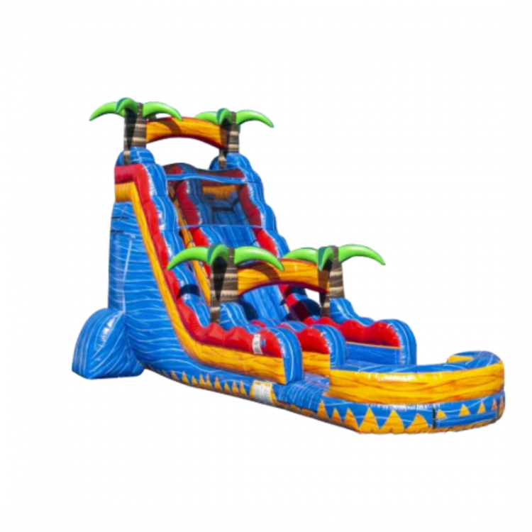 22' Tropical Inferno Water Slide